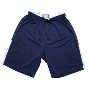 Alleson Athletic Basketball Shorts Mens Medium Navy NBA
